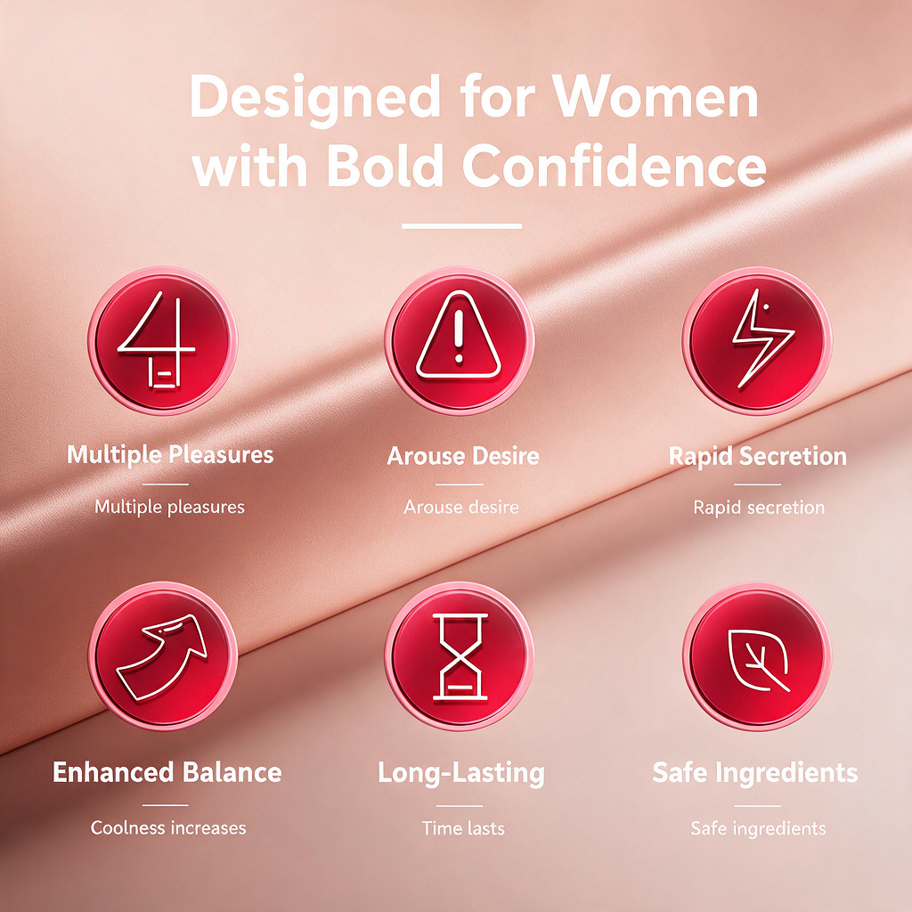 Female pleasure fluid, lubricant, lubricant cream to enhance pleasure