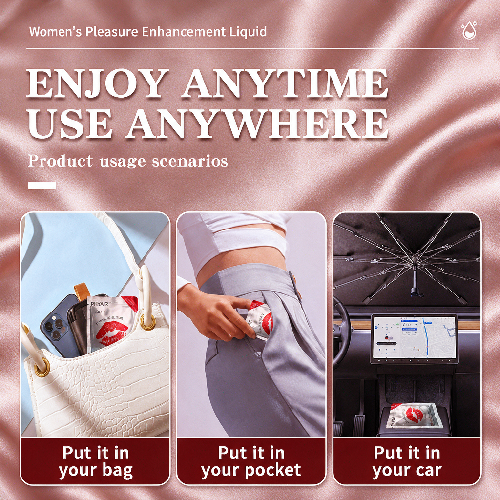 Female pleasure fluid, lubricant, lubricant cream to enhance pleasure